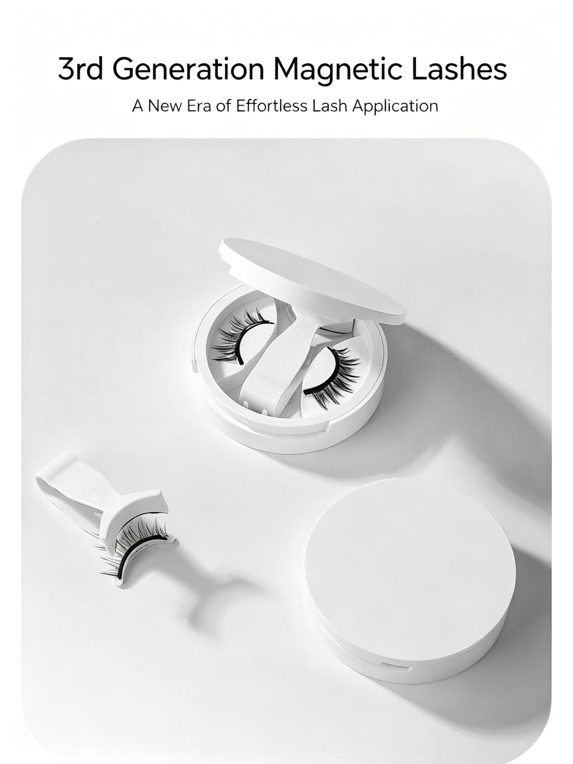 Reusable Magnetic Lashes - No Glue, Natural Look, All-Day Wear