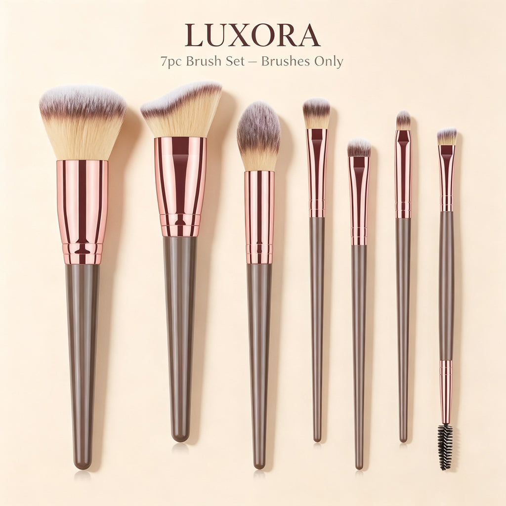 15-piece makeup brush set