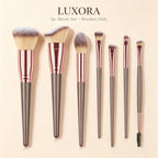 15-piece makeup brush set