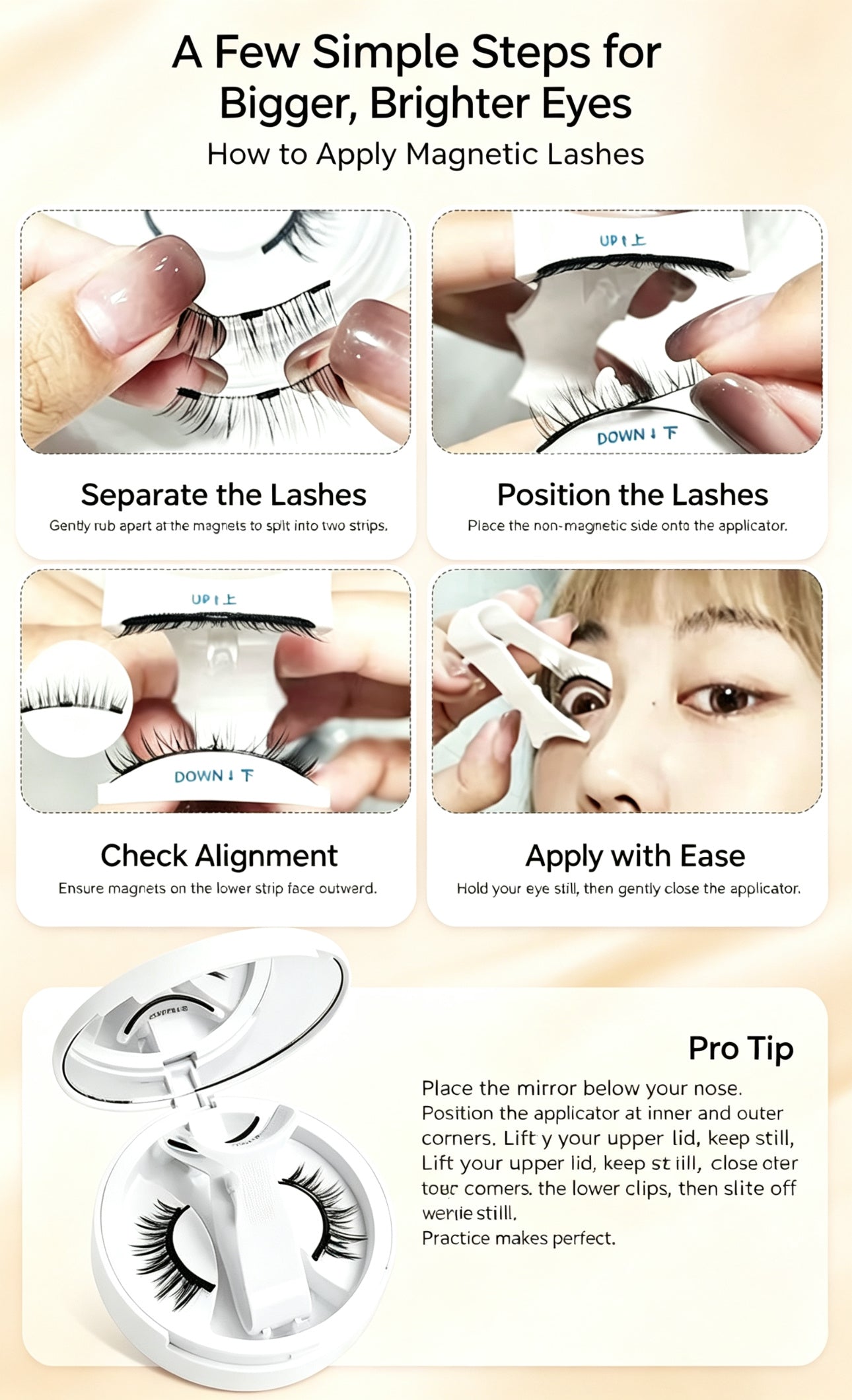 Soft Magnetic Eyelashes — Zero Glue, All-Day Hold, Travel Ready