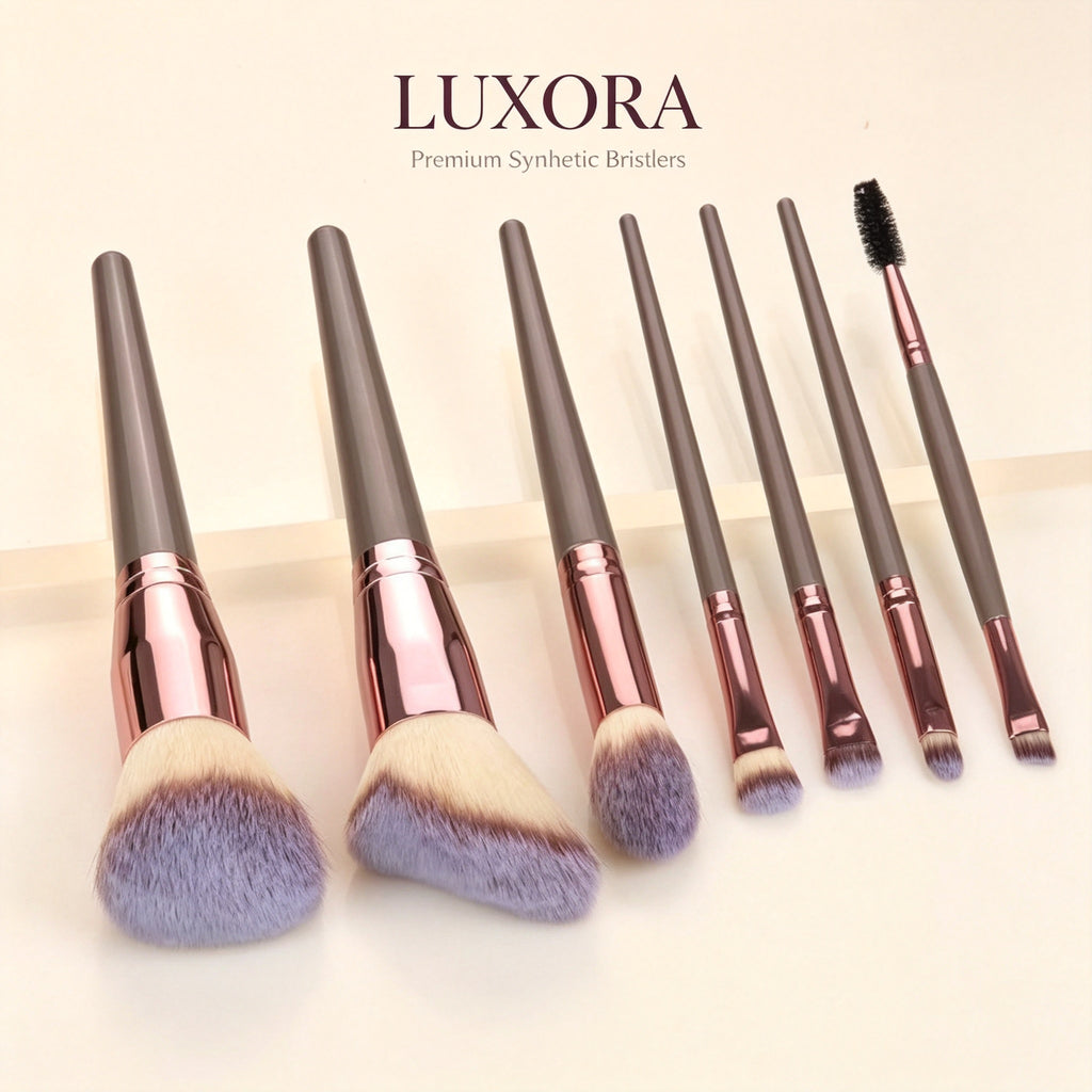 7-piece makeup brush set