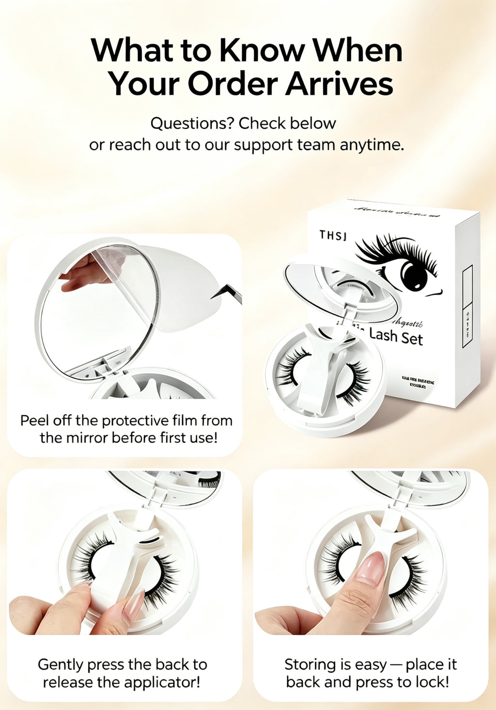 Soft Magnetic Eyelashes — Zero Glue, All-Day Hold, Travel Ready