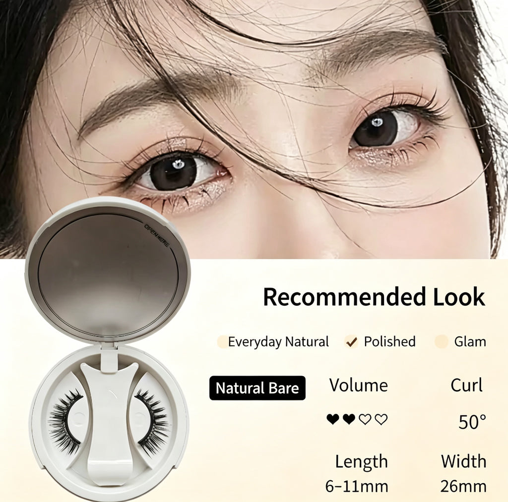 Soft Magnetic Eyelashes — Zero Glue, All-Day Hold, Travel Ready