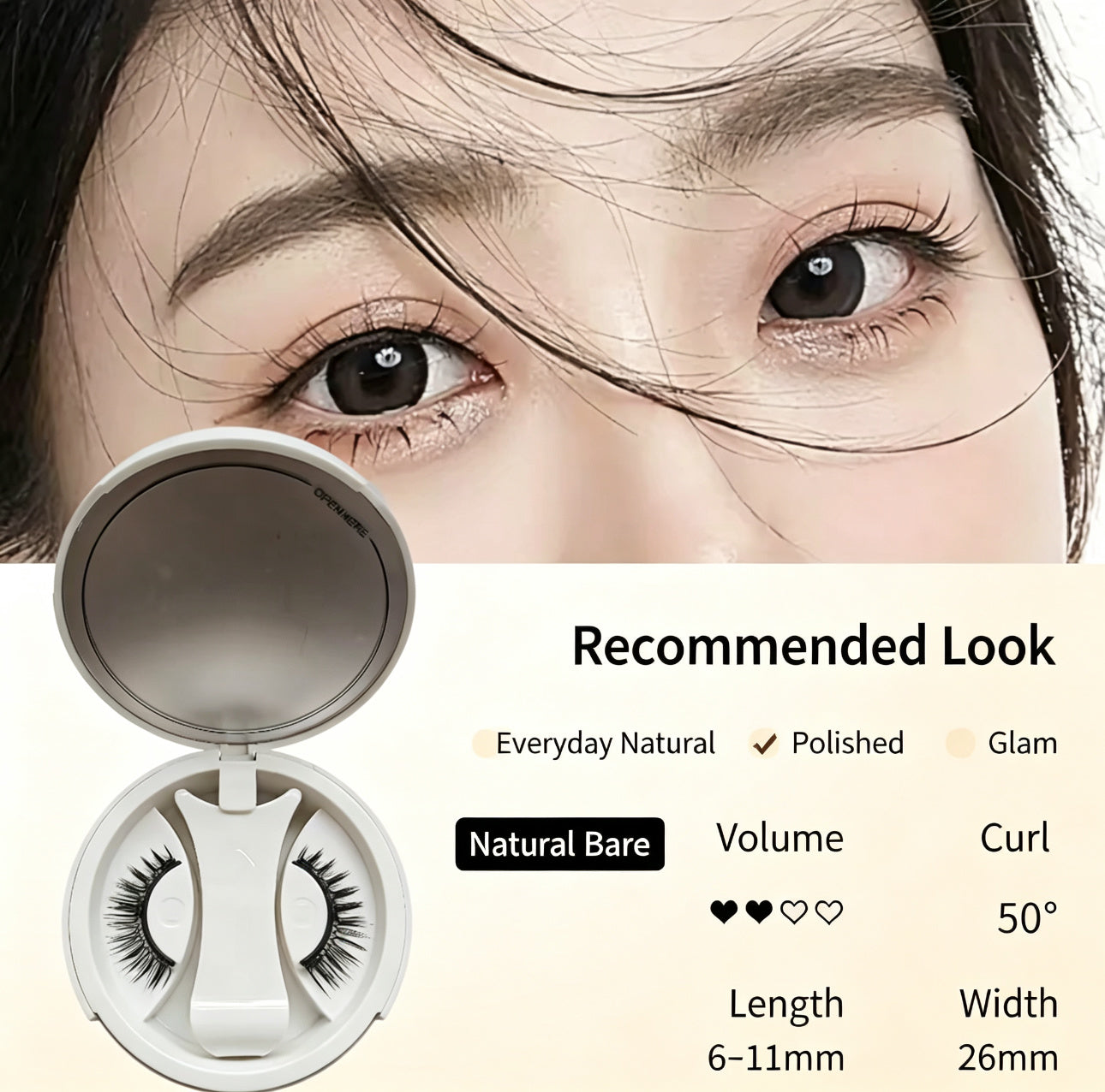 Soft Magnetic Eyelashes — Zero Glue, All-Day Hold, Travel Ready