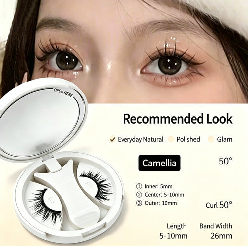 Soft Magnetic Eyelashes — Zero Glue, All-Day Hold, Travel Ready