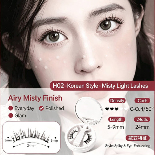 Reusable Magnetic Lashes - No Glue, Natural Look, All-Day Wear