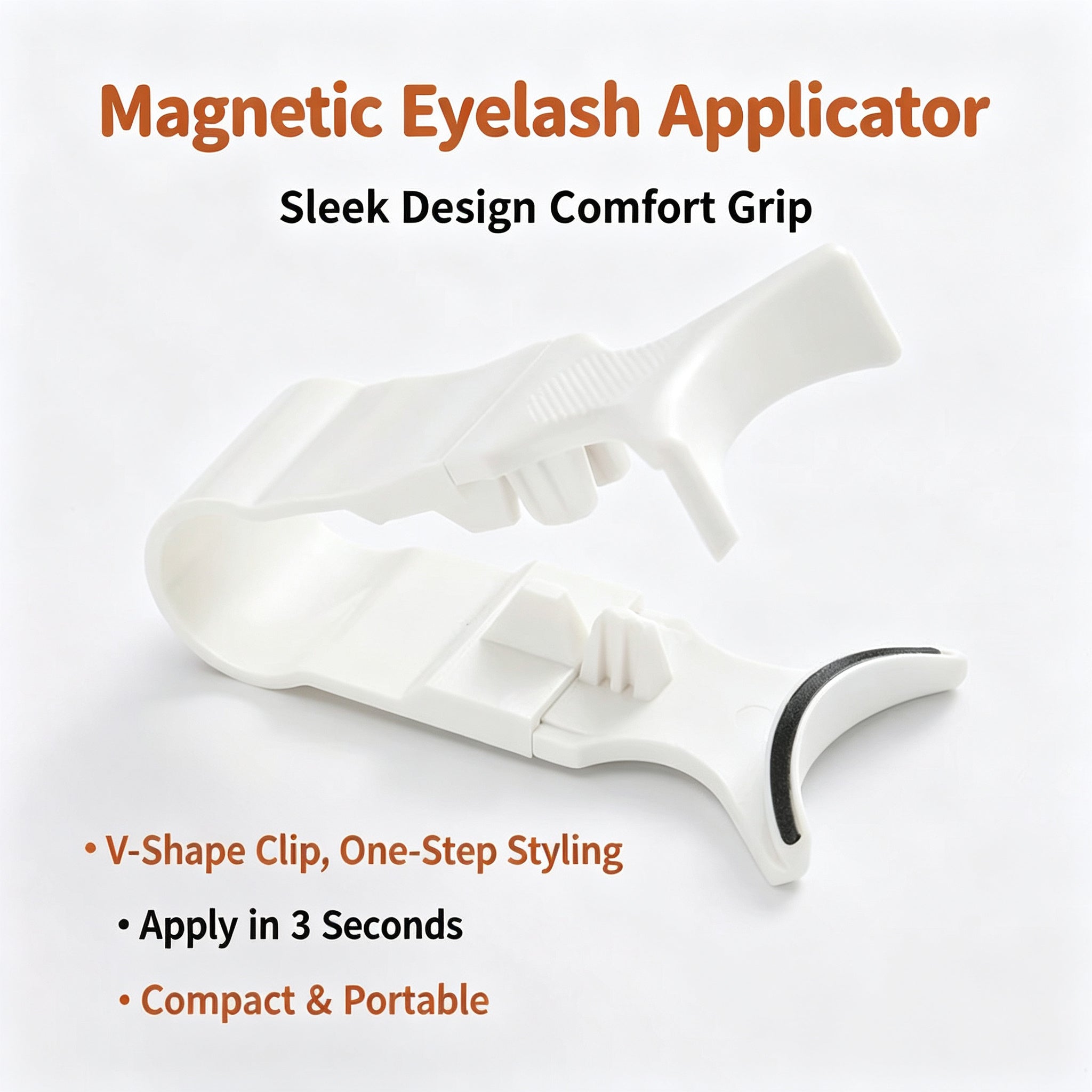 Magnetic Lash Applicator — Easy Clip-On Eyelash Tool for Quick Application