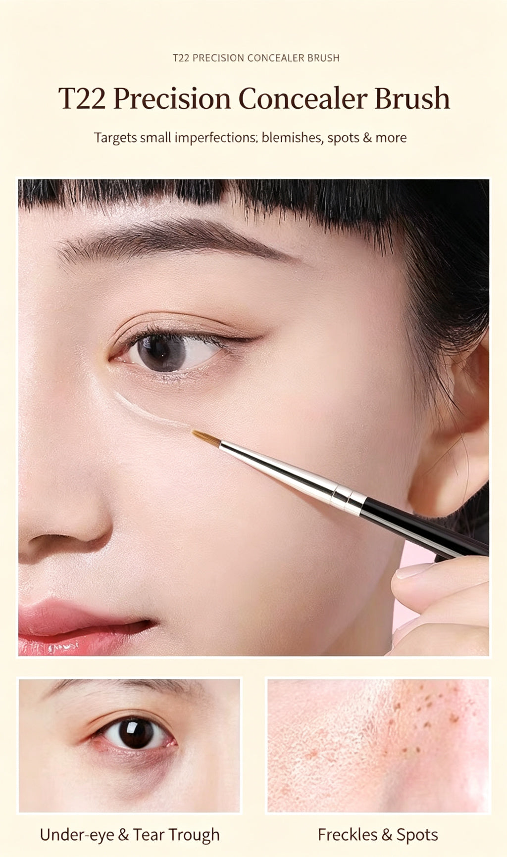 10Pcs Pro Eye Makeup Brush Set — Soft Synthetic, Black