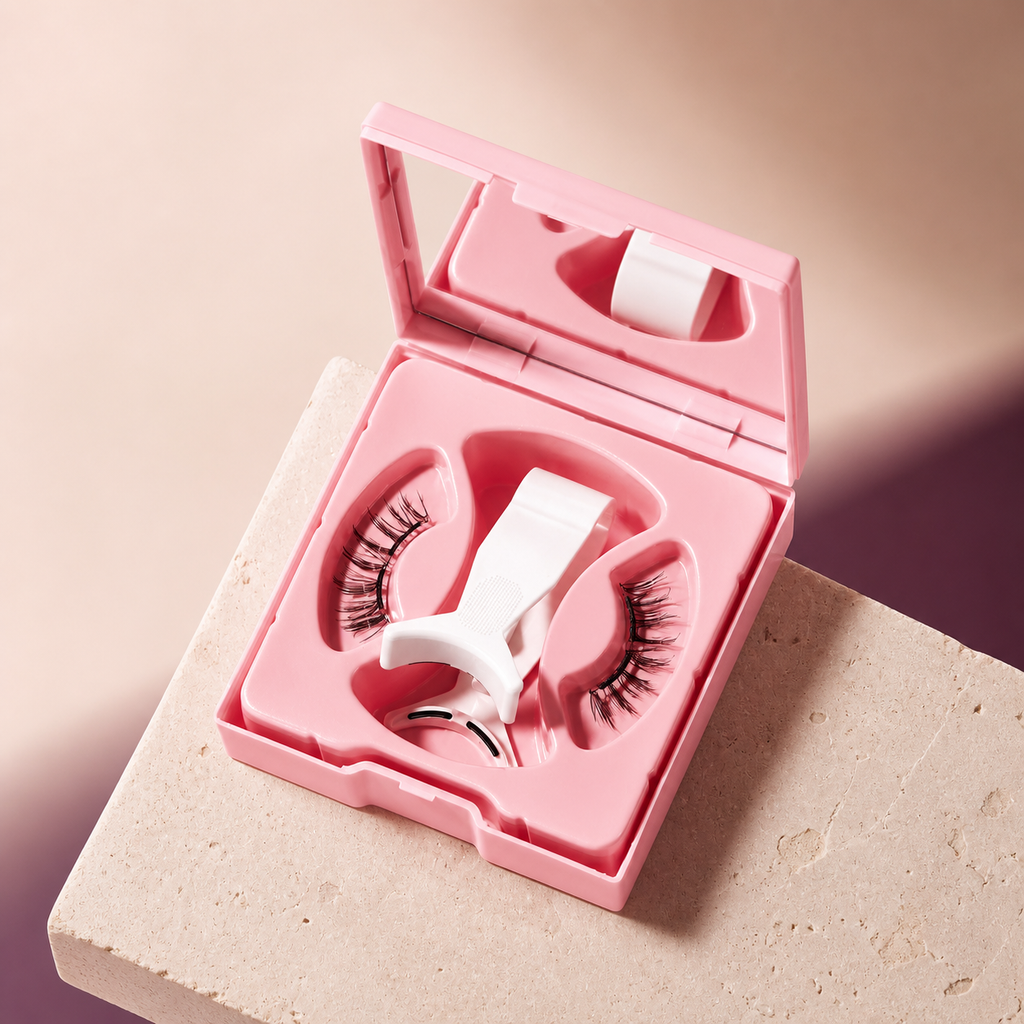 Premium magnetic lashes compact hero