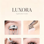 Lash tweezer application guide