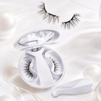 Soft magnetic lash fiber and compact detail