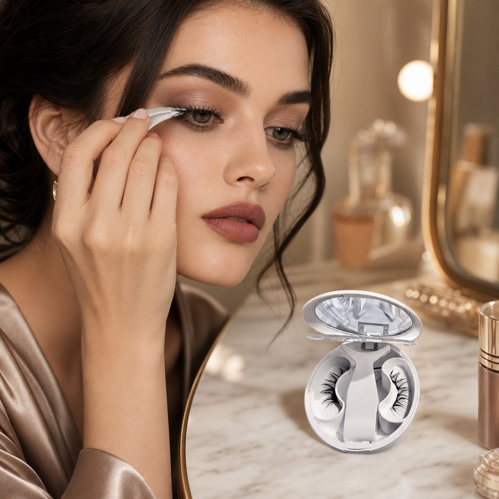 Soft magnetic lash application ritual