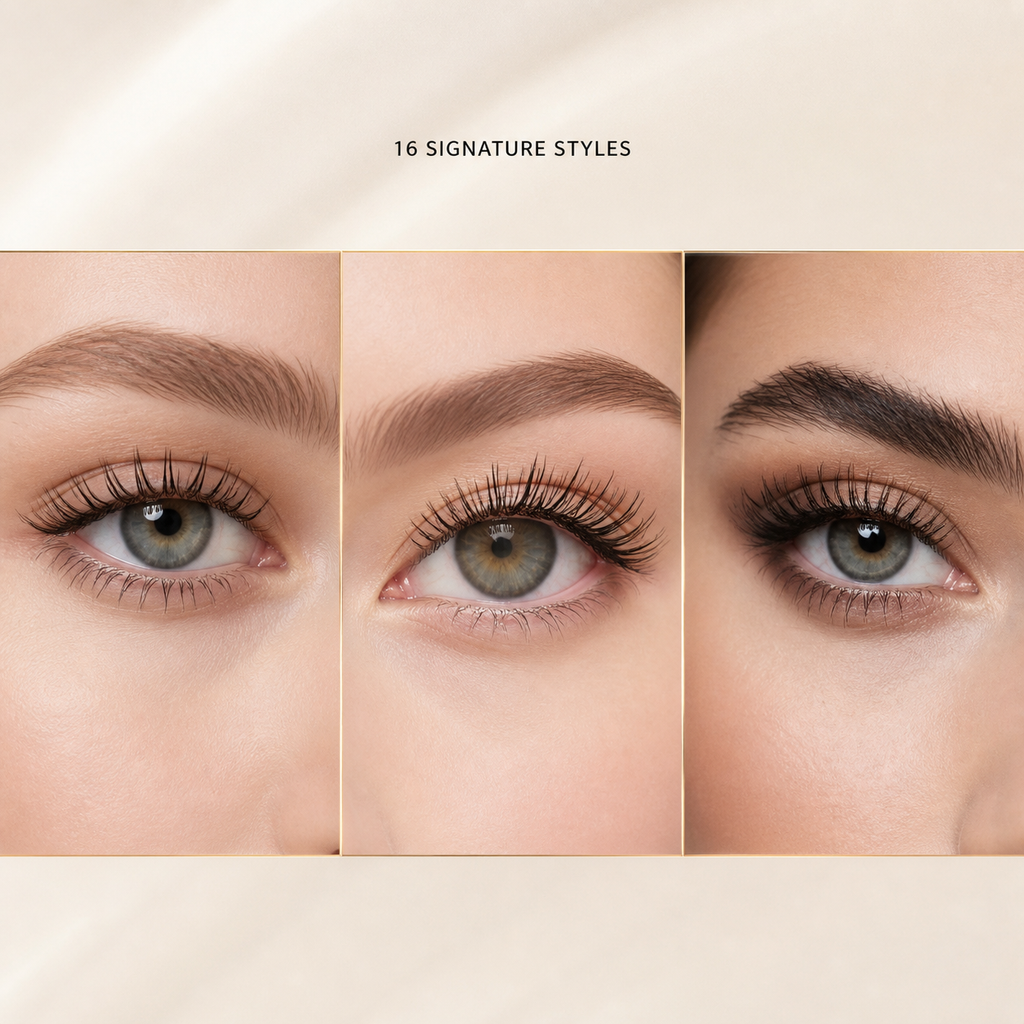 Soft magnetic lash style wardrobe