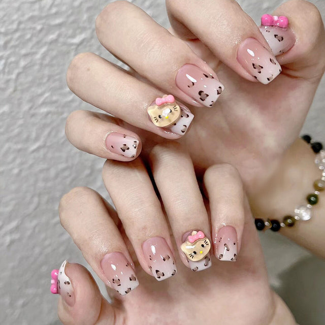 Pink Leopard Charm