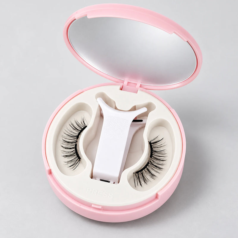 Soft Magnetic Lashes with Mirrored Compact — 6 Styles